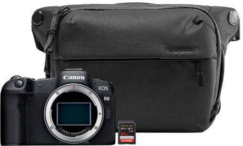 Canon EOS R8 Starterskit - Coolblue - Voor 23.59u, morgen in huis