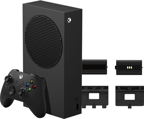 Xbox Series S 1 TB Zwart + BlueBuilt Oplaadbare Batterijen Main Image