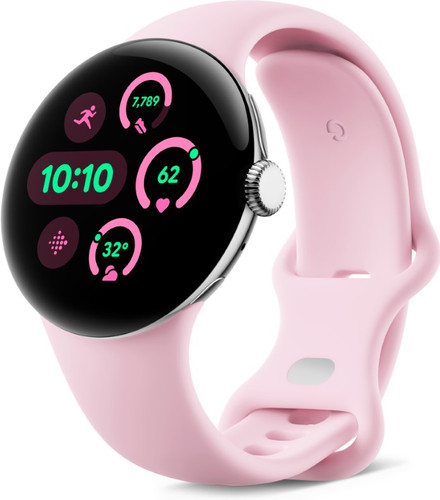 Google Pixel Watch 3 Silver/Pink 41mm - Coolblue - Before 23:59 ...