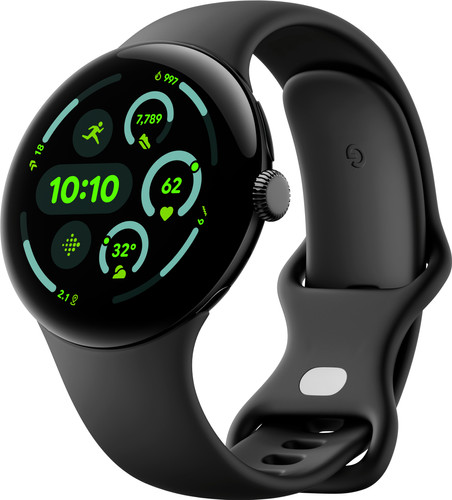 Google Pixel Watch 3 Zwart 45mm Main Image