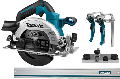 Makita DHS660ZJ (without battery) + Makita Guide Rails 1500mm Main Image