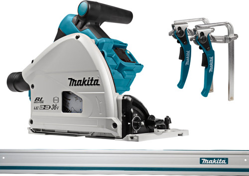 Makita DSP600ZJ (without battery) + Makita Guide Rails 1500mm Main Image