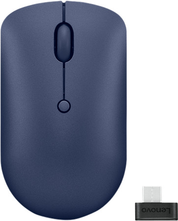 Lenovo 540 USB C Compacte Draadloze Muis Blauw Main Image