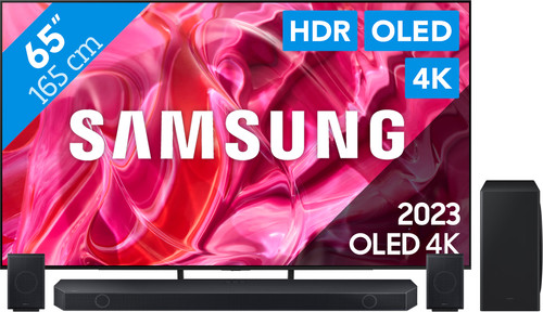 Samsung QD OLED 65S90C (2023) + Soundbar Main Image