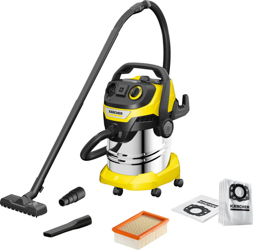 Karcher WD 5 P S V-25/5/22 + Karcher Stofzuigerzak voor WD 4/5/6 (4x) Main Image