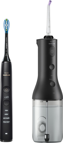 Philips Sonicare DiamondClean 9000 HX3886/43 + Power Flosser Zwart Main Image