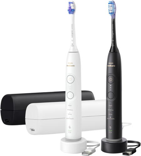 Philips Sonicare 7100 Sonic Electric Toothbrush With App, 4 Brushing Modes And 3 Intensity Levels, Pressure Alert, EasyStart, SmarTimer And BrushPacer, Pack Of 2, HX7429/03 - View #2