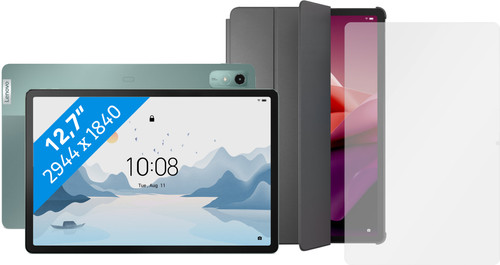 Lenovo Tab P12 Matte Display 12,7 inch 128GB Wifi Groen + Be Main Image