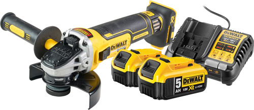 DeWalt DCG405NT-XJ 5.0Ah Battery (2x) Starter Kit Main Image