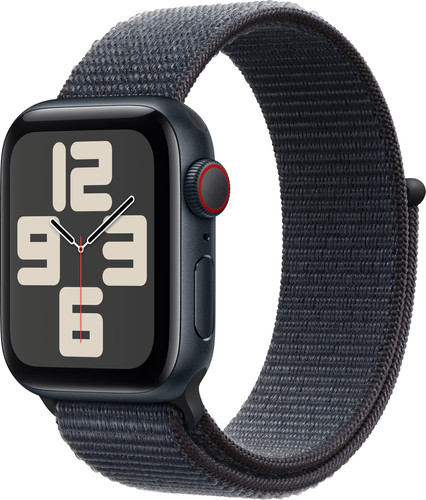 Apple Watch SE 2024 4G 40mm Midnight Sport Watch Strap Main Image