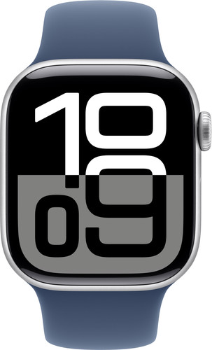 Apple Watch Series 10 4G 42mm Silver Sport Band S M Coolblue Before 23 59 delivered tomorrow