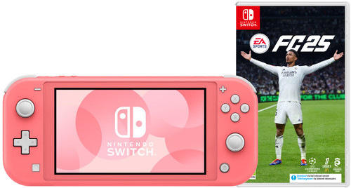 Nintendo Switch Lite Coral+ EA Sports FC 25 Main Image