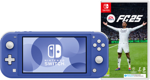 Nintendo Switch Lite Blue + EA Sports FC 25 Main Image