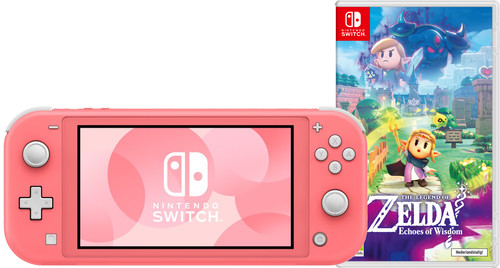 Nintendo Switch Lite Coral + Zelda: Echoes of Wisdom Main Image