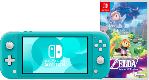 Nintendo Switch Lite Turquoise + Zelda: Echoes of Wisdom Main Image