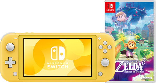 Nintendo Switch Lite Yellow + Zelda: Echoes of Wisdom Switch Main Image