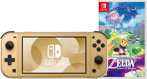 Nintendo Switch Lite Zelda Edition + Zelda: Echoes of Wisdom Main Image