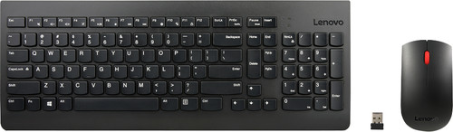 Lenovo 510 Wireless Combo Keyboard & Mouse -US English 103P- Black Main Image