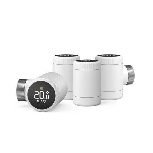 Tado Slimme Radiatorknop X - 4-Pack (uitbreiding) Main Image