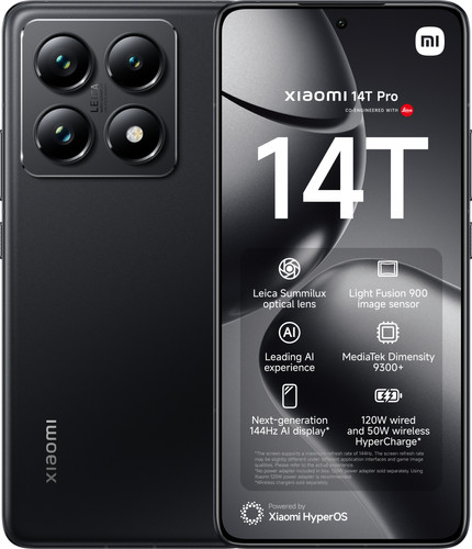 Xiaomi 14T Pro 512GB Black 5G Main Image