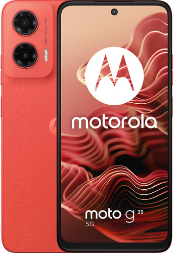 Motorola Moto G35 128GB Rood 5G Main Image