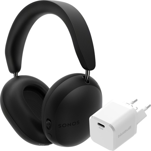 Sonos Ace Zwart + BlueBuilt Power Delivery Oplader met Usb C Main Image