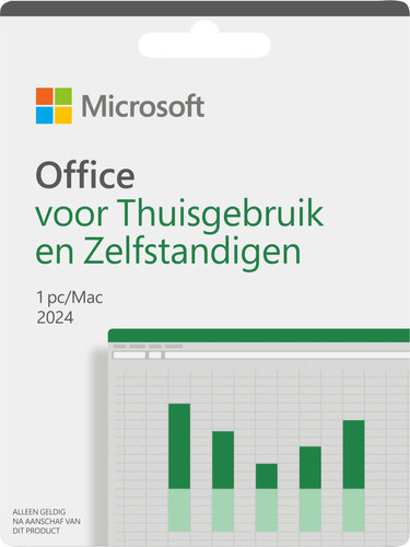 Microsoft Office voor Thuisgebruik en Zelfstandigen 2024 NL Main Image