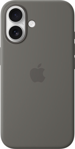 Apple iPhone 16 Back Cover met MagSafe Rotsgrijs Main Image