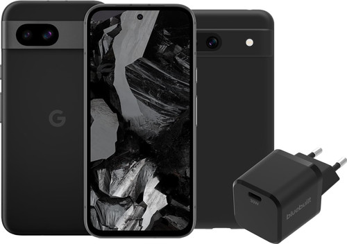 Google Pixel 8a 128GB Black 5G + Accessory Pack Main Image