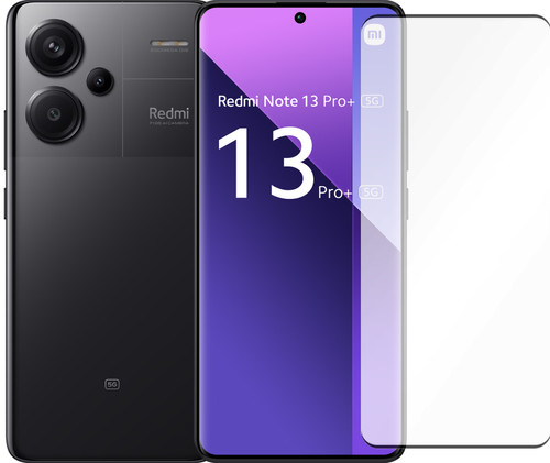 Redmi Note 13 Pro+ 256GB Zwart 5G + Just in Case Tempered Glass Screenprotector Main Image