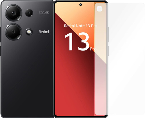 Redmi Note 13 Pro 256GB Zwart 4G + Just in Case Tempered Glass Screenprotector Main Image