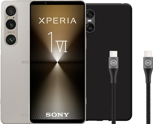 Sony Xperia 1 VI 256GB Zilver 5G + Accessoirepakket Main Image