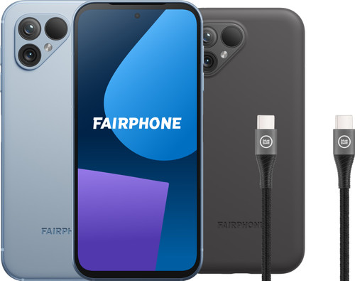 Fairphone 5 256GB Blauw 5G + Accessoirepakket Main Image