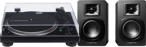 Audio-Technica AT-LP120XUSB + Audio-Technica ATH-SP3X Black Main Image