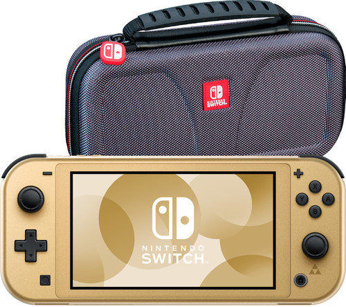 Nintendo Switch Lite Zelda Edition + Beschermtas Main Image