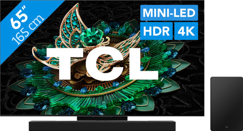 TCL QD Mini-LED 65C71N (2024) + TCL Q75H Main Image