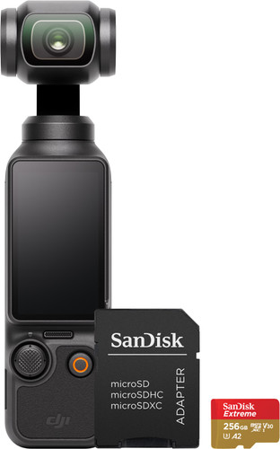 DJI Osmo Pocket 3 + 256 GB geheugenkaart Main Image