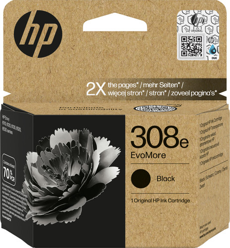 HP 308 XL Cartridge Zwart Main Image