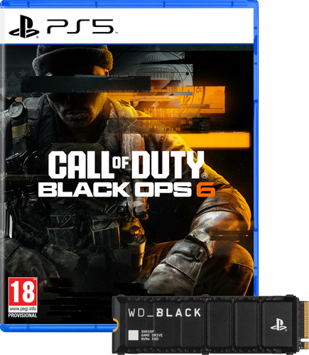 WD Black SN850P 1TB + Call of Duty Black Ops 6 PS5 Main Image