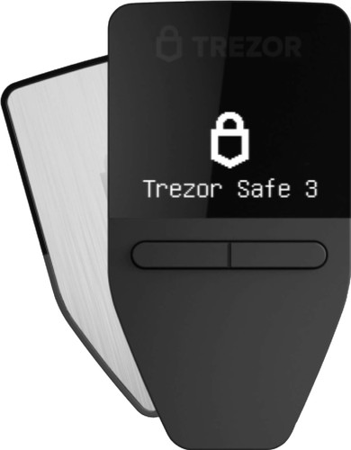 Trezor Safe 3 - Stellar Silver Main Image