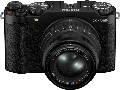 Fujifilm X-M5 Zwart + XC 15-45mm f/3.5-5.6 OIS PZ Main Image