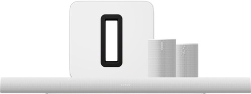 Sonos Arc Ultra + Era 100 Home Cinema Set White Main Image