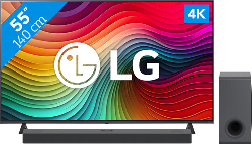 LG 55NANO81T6A (2024) + LG DS80QY Main Image