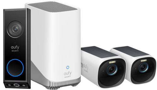 Eufycam 3 Duo pack + Video Doorbell E340 Main Image