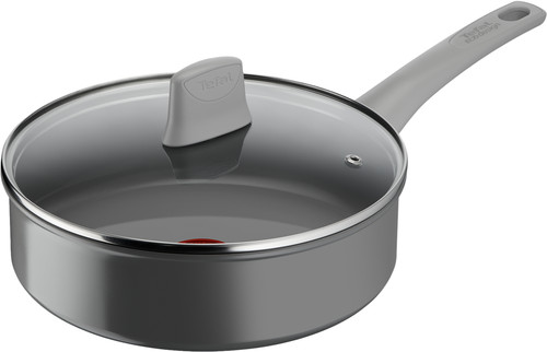 Tefal Renew On Ceramic High-Sided Skillet 24cm Gray Main Image