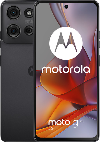 Motorola Moto G75 256GB Black 5G Main Image