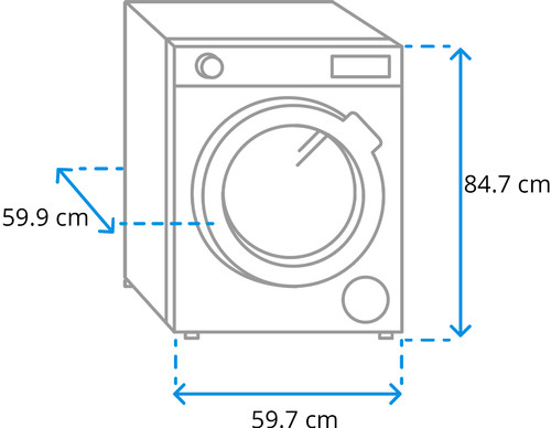 AEG LWR7586CUB DualSense UniversalDose - 8/5kg visual Coolblue 1