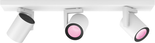 Philips Hue Argenta Mounted Spot Light White and Color - White - 3-spots Main Image