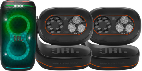 JBL Partybox 120 + 2x JBL Partylight Beam Main Image