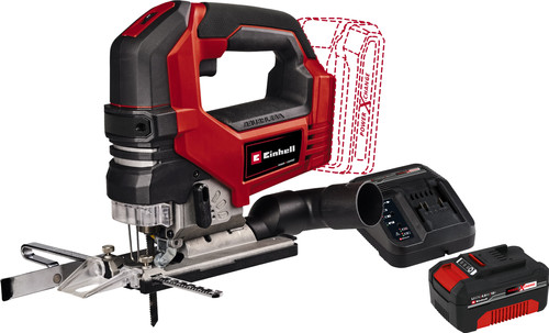 Einhell TP-JS 18/135 Li BL Solo + Einhell 18 V/4.0 Ah Starter Kit - Power X-Change Main Image